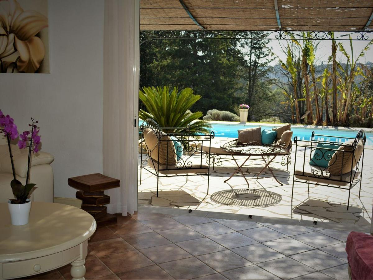 Peaceful Villa In Saint Paul De Vence With Pool Zewnętrze zdjęcie